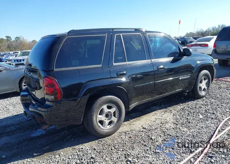 2002 Chevrolet Trailblazer Ls from USA, damaged, VIN 1GNDT13S622431906